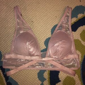Victoria’s Secret Metallic Bralette